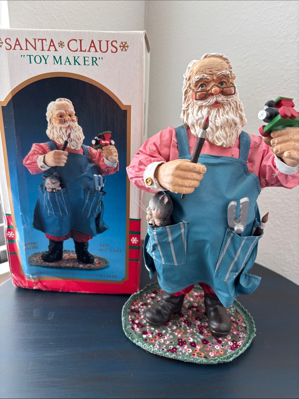 Santa Claus Toy Maker by Kurt Adler 1990